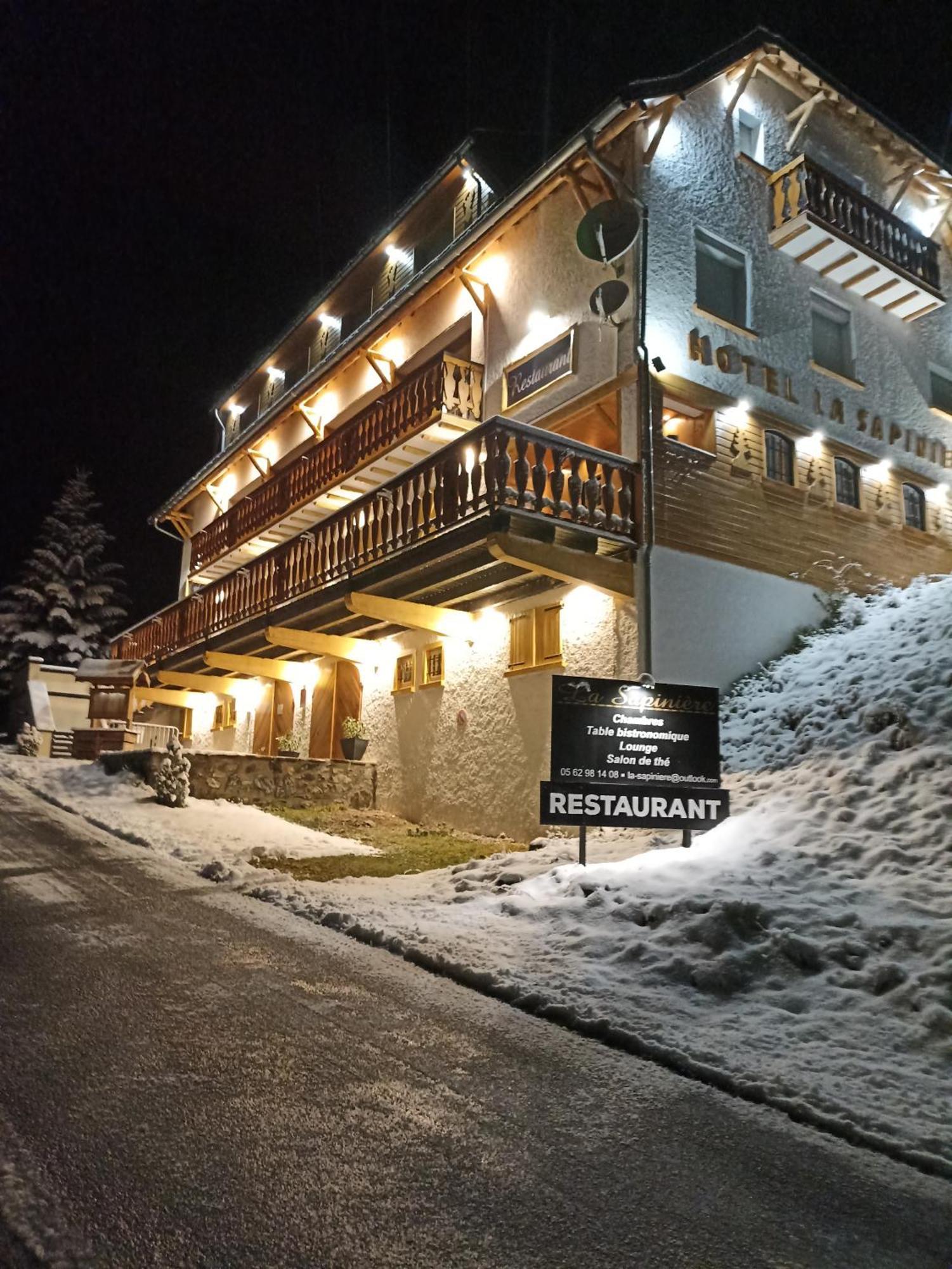 Hotel La Sapinière Saint-Lary-Soulan Esterno foto